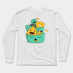 Doodle art Long Sleeve T-Shirt